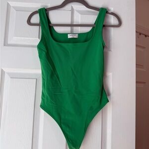 Babaton Green Bodysuit Size Small